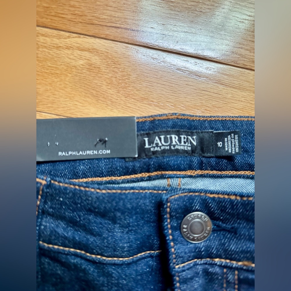 🆕 NWT Ralph Lauren Curvy Mid-Rise Skinny Jeans 👖 - Picture 3 of 6